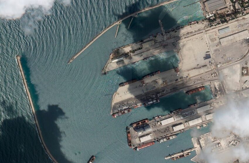  Satellite images show first ship out of Ukraine in Syria