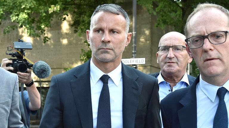  Video of Giggs arrest shown to trial | 999 call describes ‘blood everywhere’