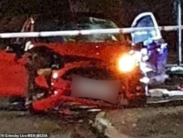  One person is fighting for life and 10 are injured after vehicle smashed into crowd at car meet