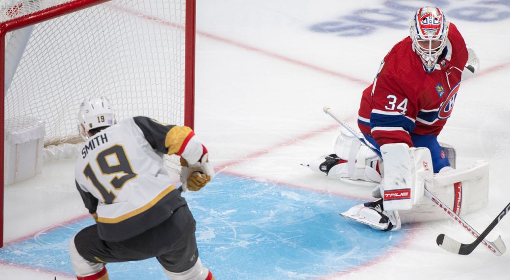  Golden Knights beat Canadiens to extend winning streak to seven games