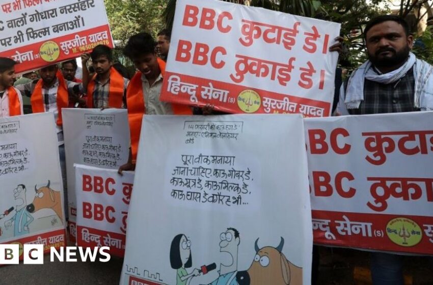  BBC India: Tax officials accuse organisation of irregularities
