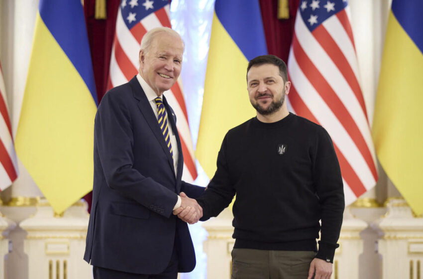  Biden in Ukraine for show of support nearly a year into Russia’s war