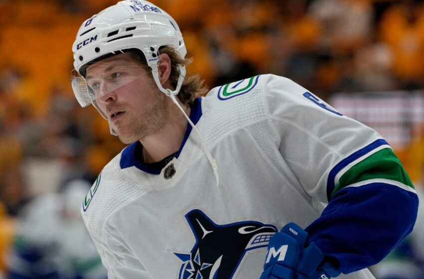  Canucks’ Brock Boeser expected to miss Game 7 with blood clotting issue