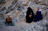  Gazans mark Eid al-Adha in the rubble; IDF announces ‘tactical pause’ for aid