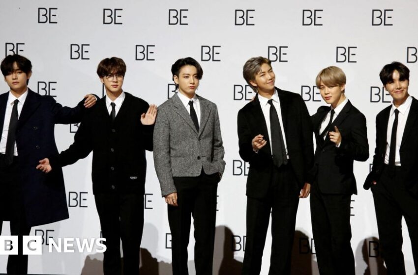  K-pop agents charged with insider trading over BTS