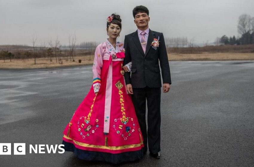  North Korea cracking down on wedding dresses and slang – report