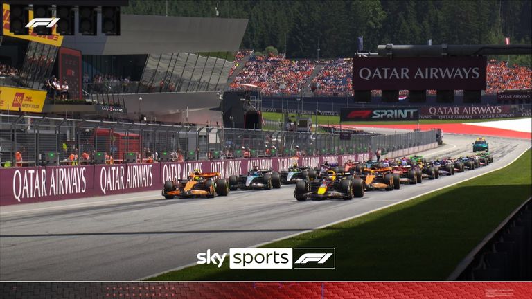  Verstappen wins Austria Sprint as Norris rues ‘amateur’ driving