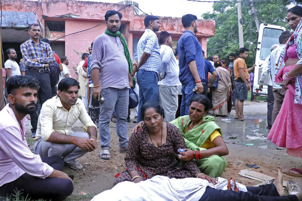  At least 116 people killed in stampede at religious gathering in India