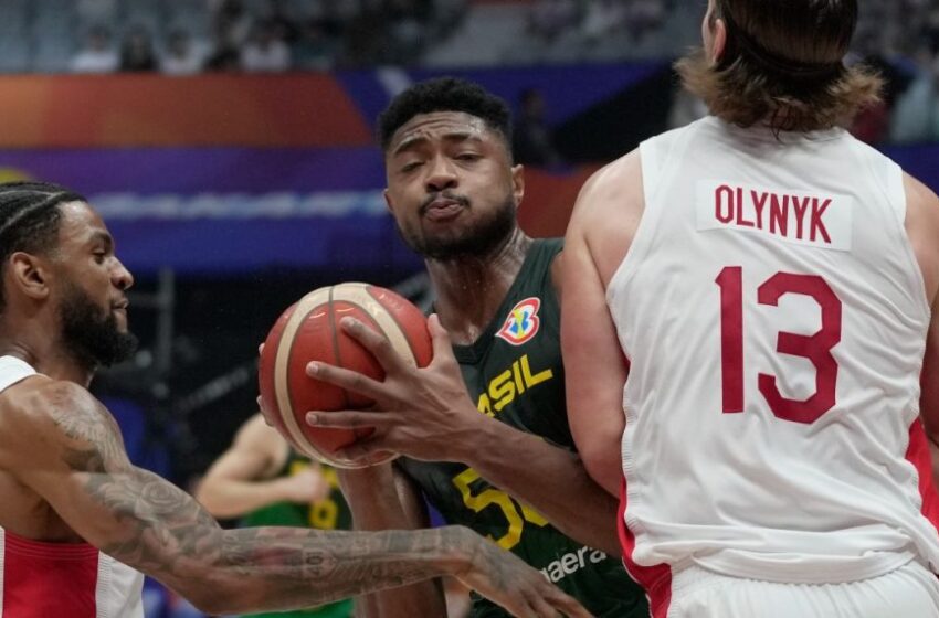  Bruno Caboclo leads Brazil to victory over Montenegro in Olympic qualifying