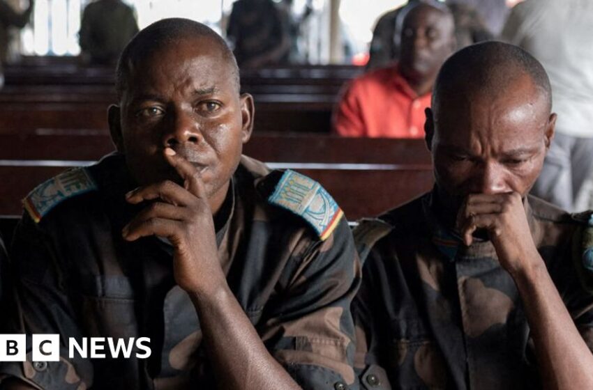  DR Congo soldiers sentenced to death for desertion