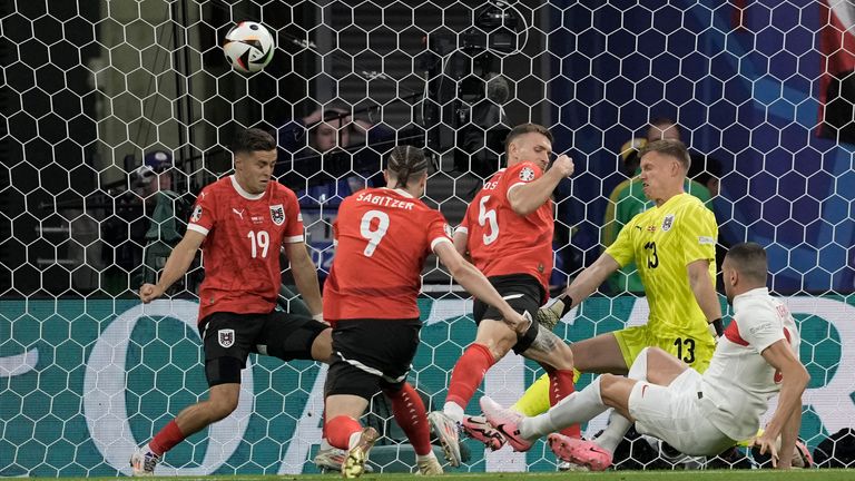  Gunok save takes Turkey into last eight with win over Austria