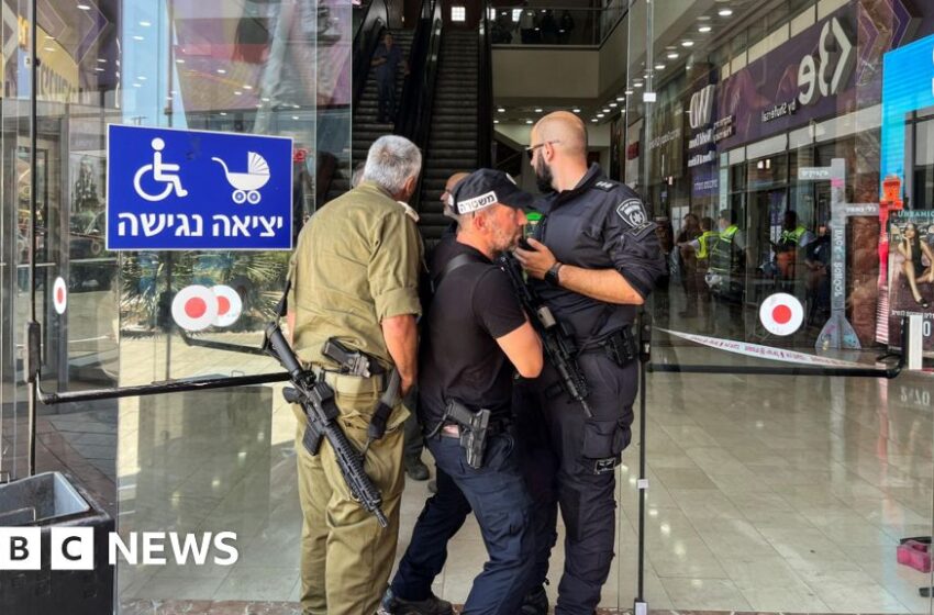  Israeli soldier killed in stabbing at shopping centre