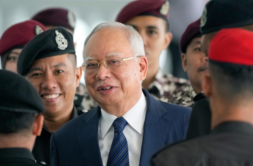  Malaysian court tosses jailed ex-Prime Minister Najib’s bid to serve graft sentence in house arrest