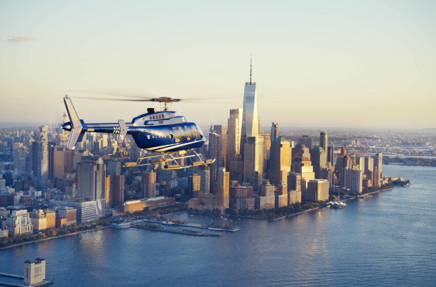  Six NYC hotels are providing free helicopter airport transfers into the city — with one small catch