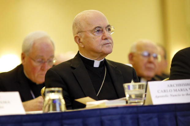  Vatican excommunicates ex-ambassador to U.S., declares him guilty of schism