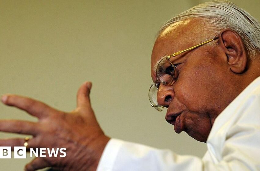  Veteran Sri Lanka MP who fought for Tamil rights dies
