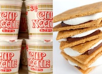  You didn’t ask for it, but Cup Noodles now has s’more-flavored ramen